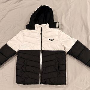 Pony Black and White Coat